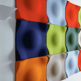 3D Acoustic Wall Panels